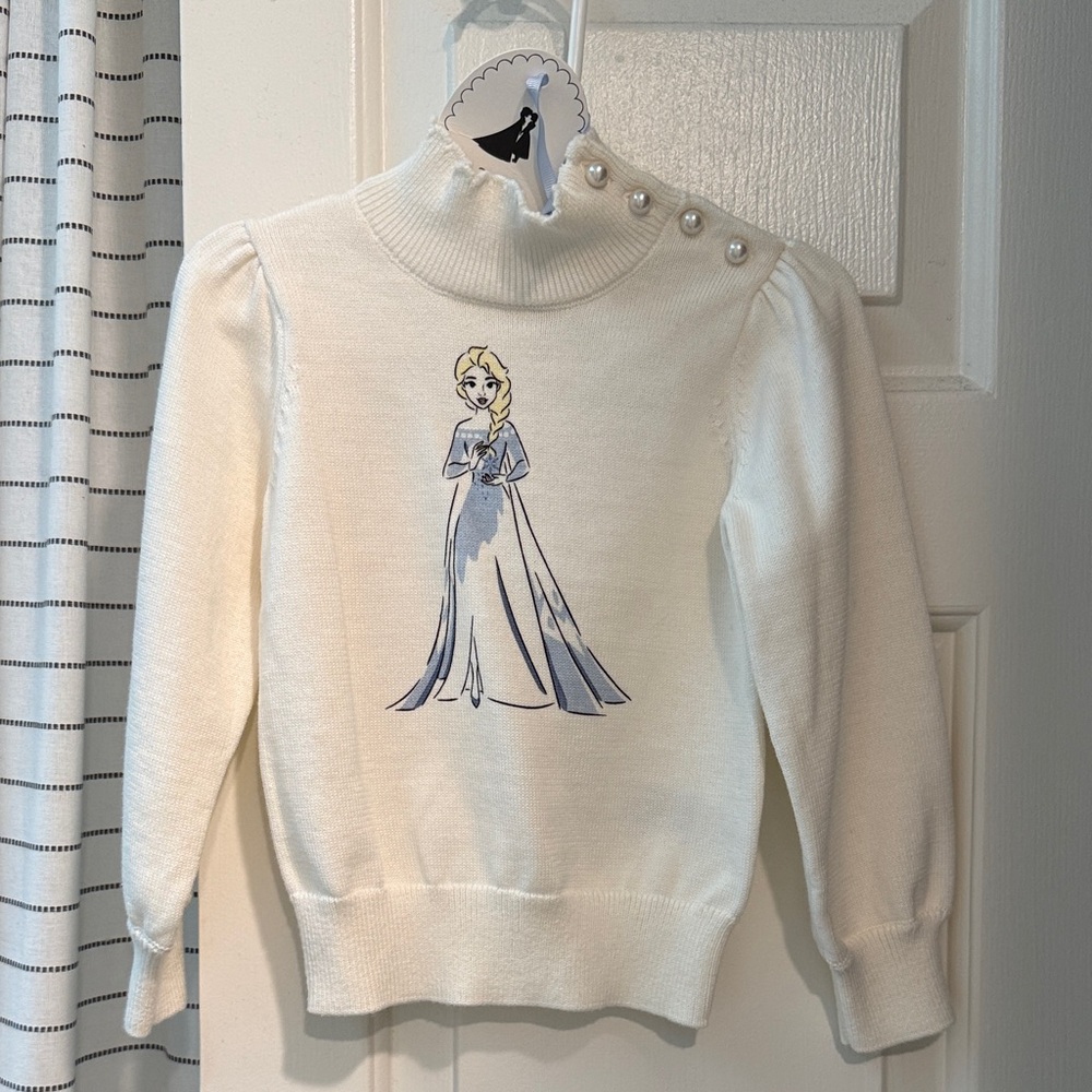 Janie and Jack Frozen Elsa Sweater 2T NWT